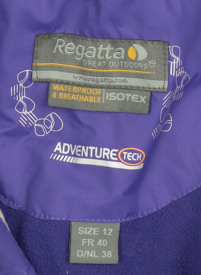 Regatta Women's Purple 3-in-1 Mid-Length Jacket Size 12