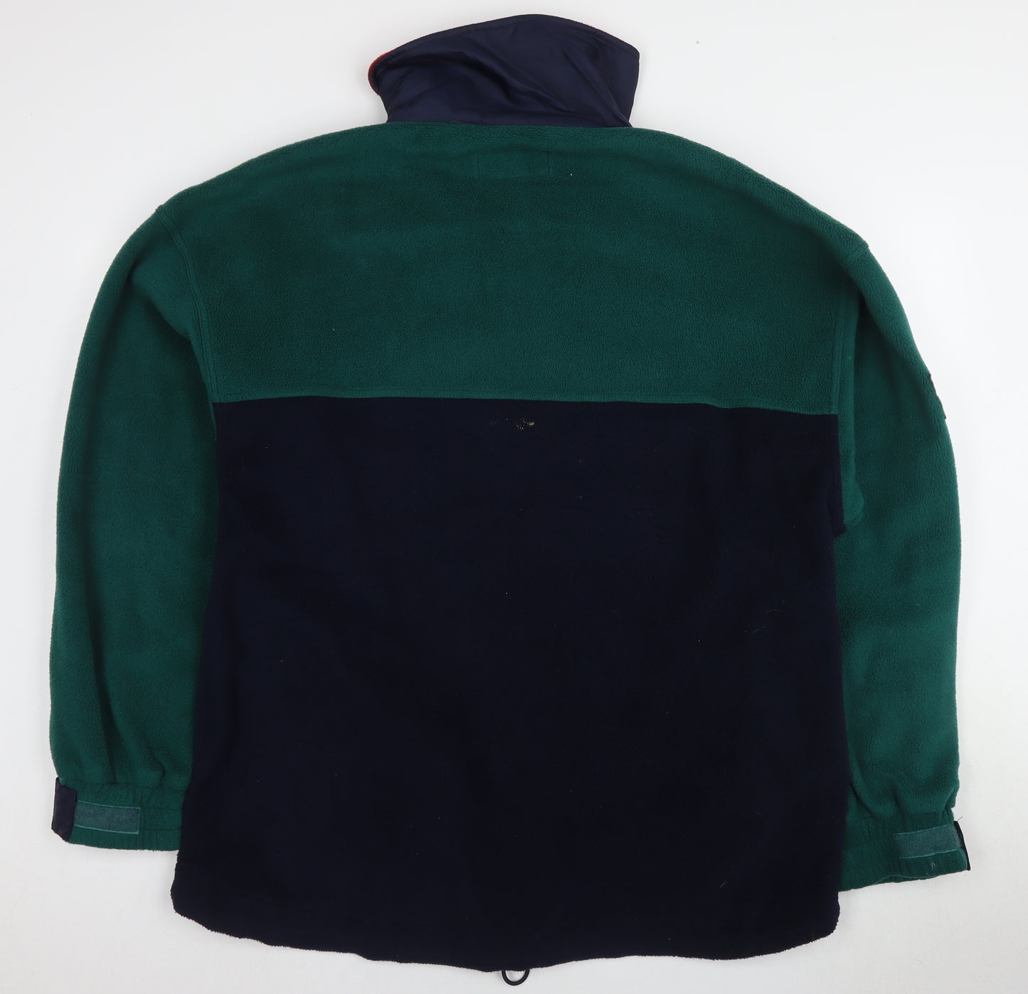 Russell Athletic Men's Green XL Full Zip Fleece Sweatshirt