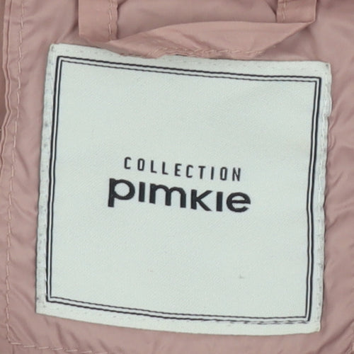 Pimkie Women's Pink Puffer Jacket, Size M, Casual Wear