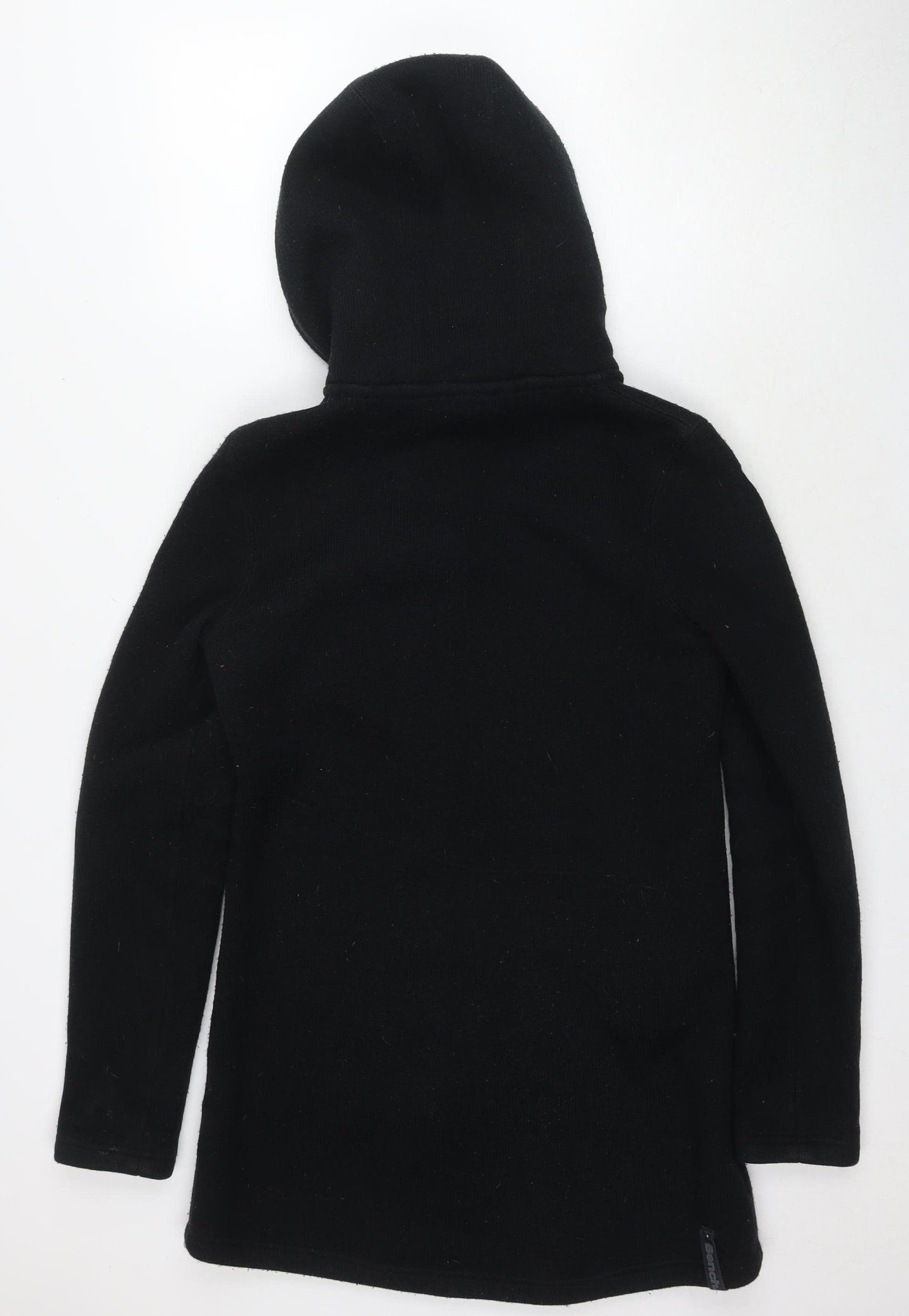 Bench Men's Black Hooded Full Zip Jacket Size L