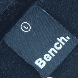 Bench Men's Black Hooded Full Zip Jacket Size L