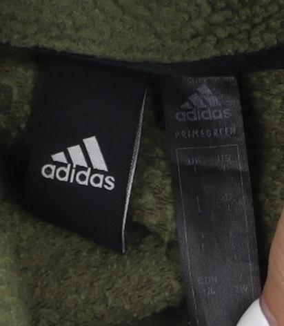 Adidas Men's Green Pullover Sweatshirt M