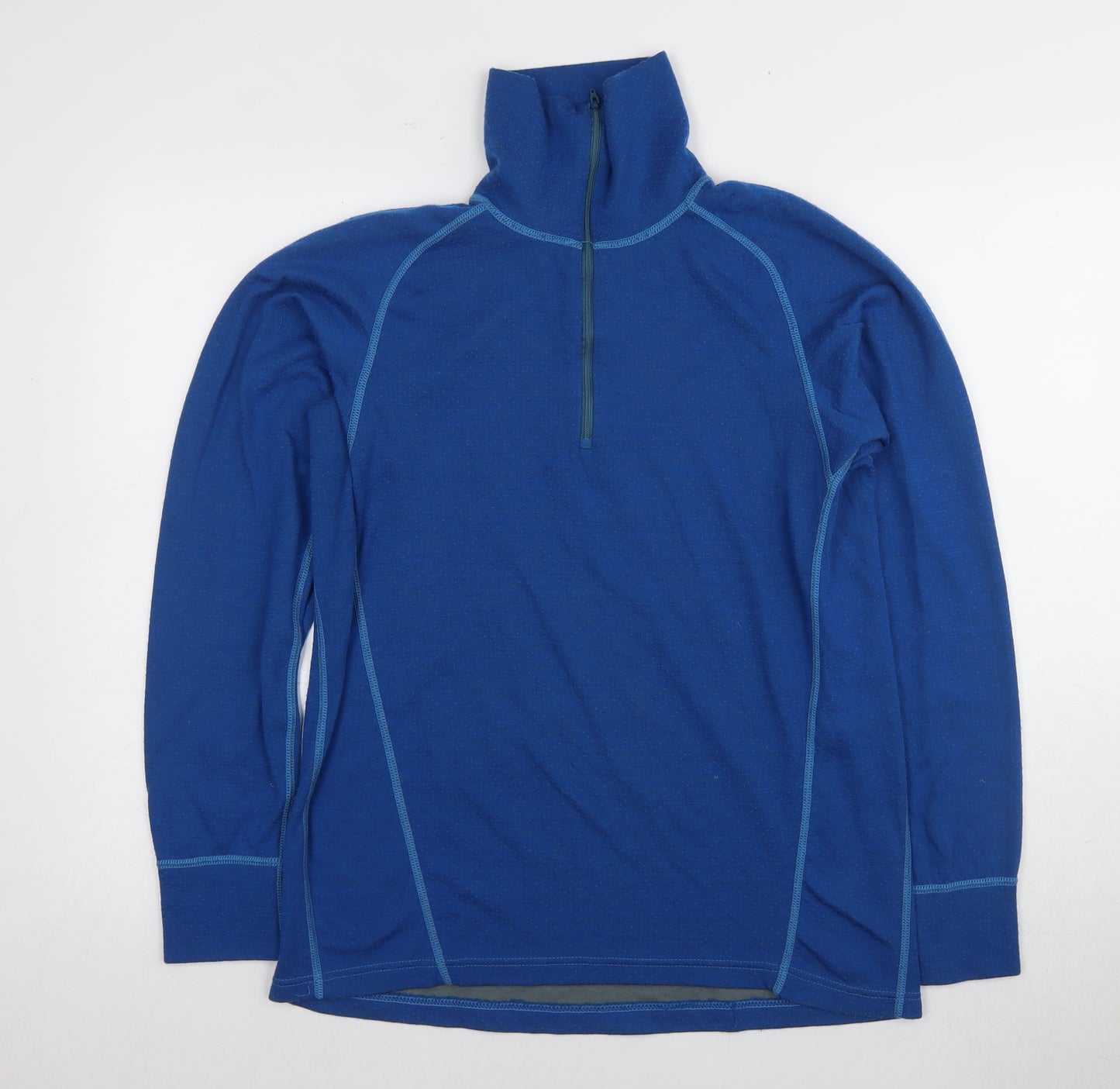 DeWalt Men's Blue 1/4 Zip Athletic Sweatshirt L