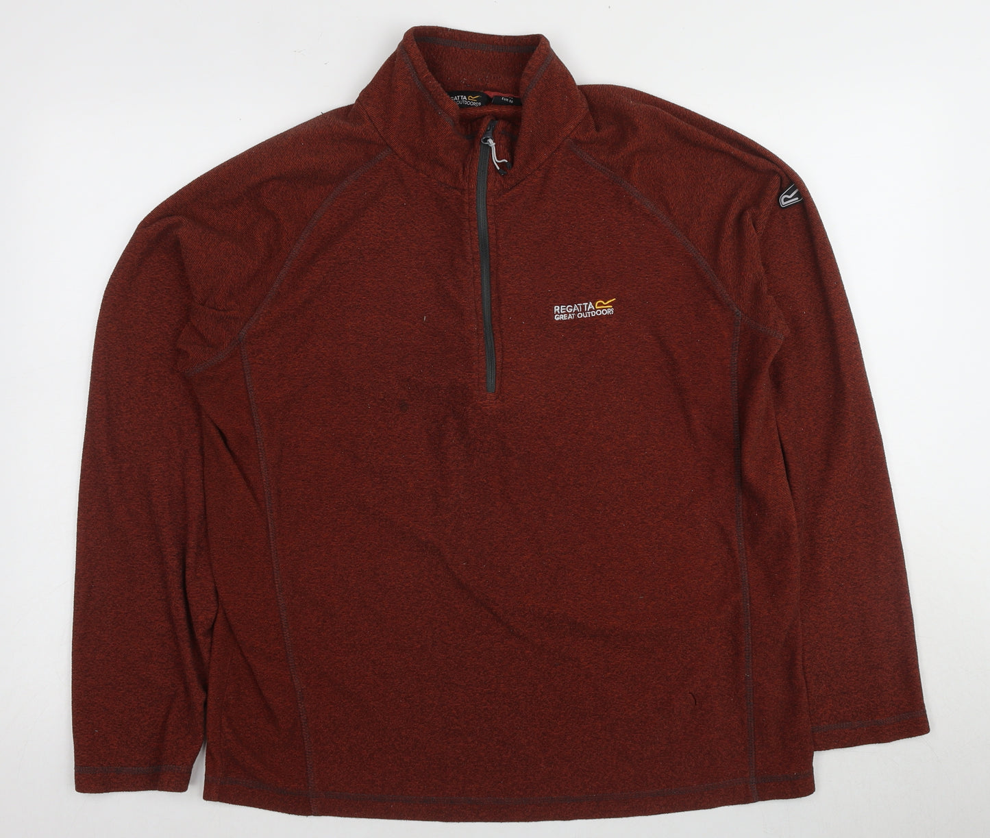 Regatta Men's Red XL 1/4 Zip Sweatshirt