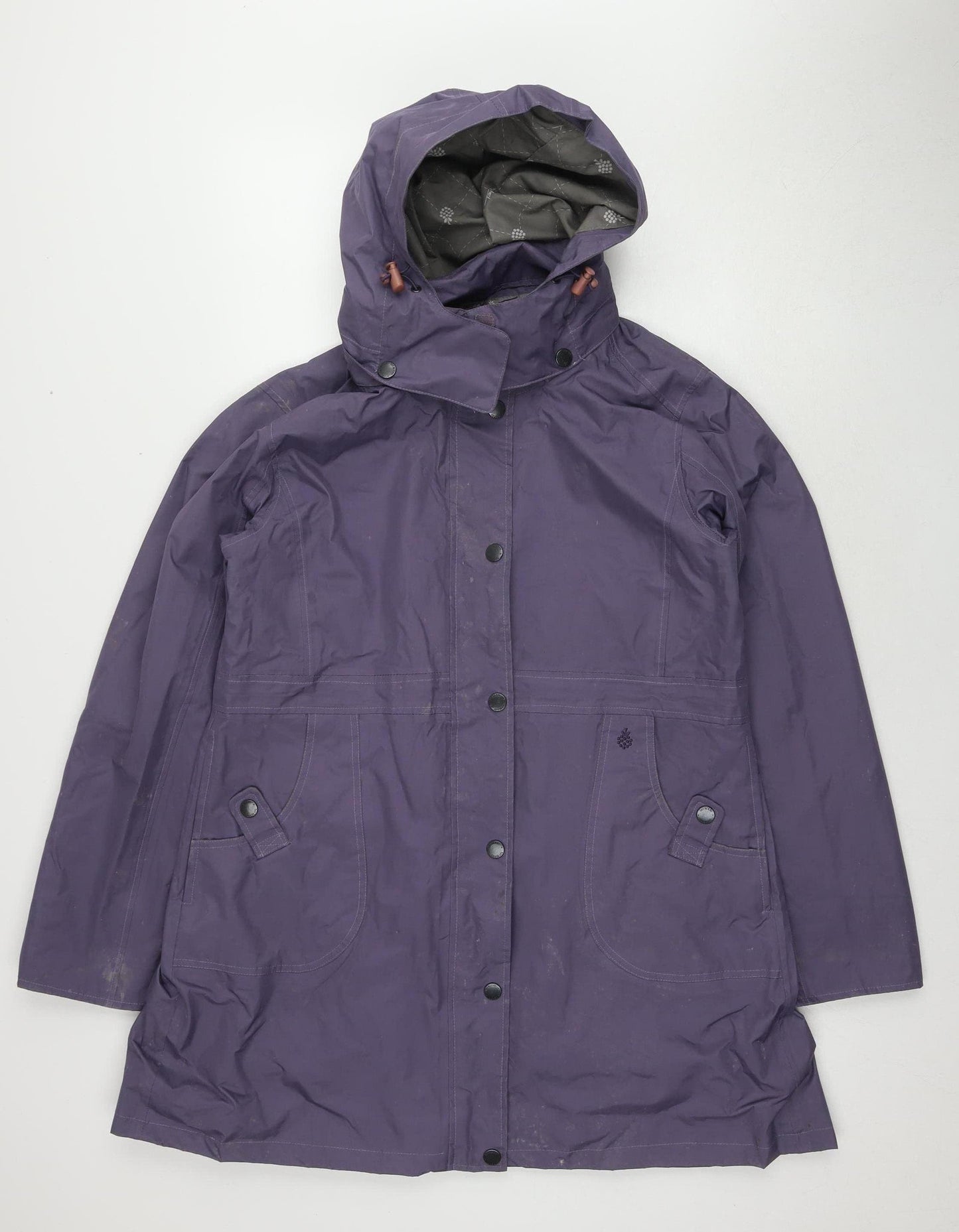 Tayberry Women's Purple Hooded Jacket L