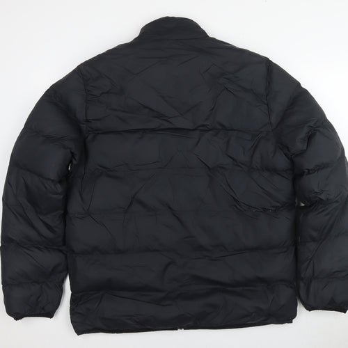 U.S. Polo Assn. Men's Black Puffer Jacket Large