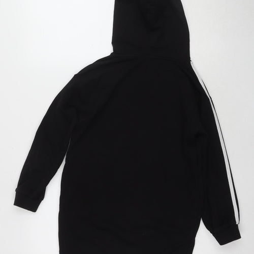 Fun&Fun Women's Black Beaded Hoodie Size 8