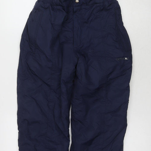 Extreme Skiwear Boys Blue L Snow Pants for Winter Skiing