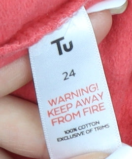 Tu Women's Red Lobster Friends Sweatshirt Size 24