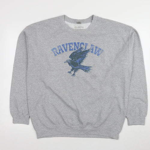 Unisex Grey Ravenclaw Sweatshirt - Harry Potter Large