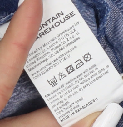 Mountain Warehouse Women's Blue A-Line Casual Dress