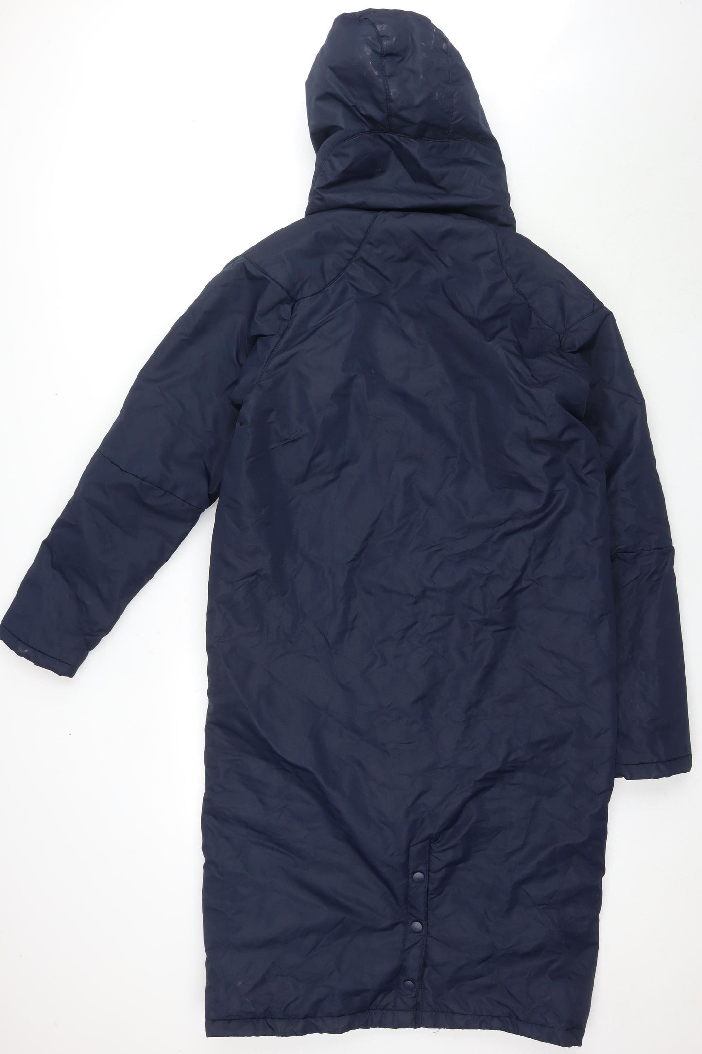 Unisex Blue Insulated Long Jacket XS