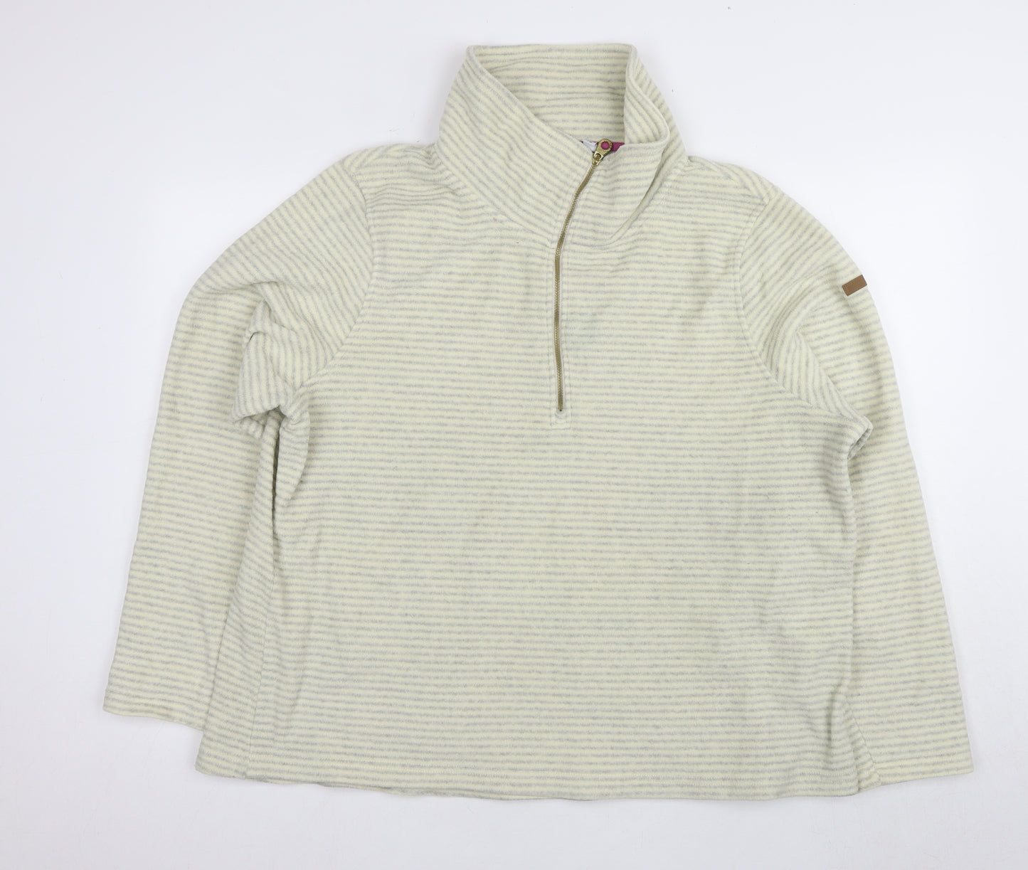 Regatta Women's Grey 1/2 Zip Sweater Size 22