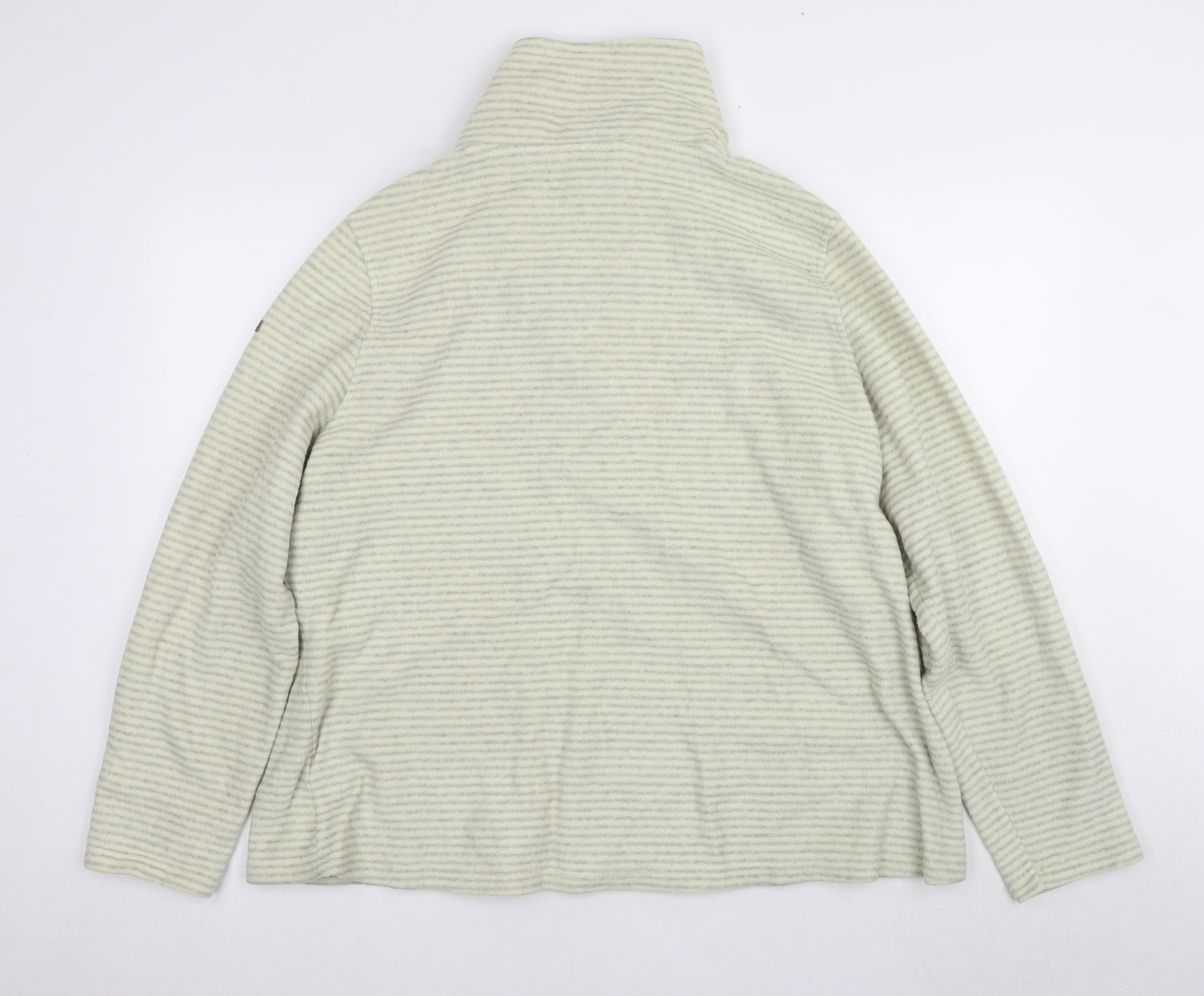 Regatta Women's Grey 1/2 Zip Sweater Size 22