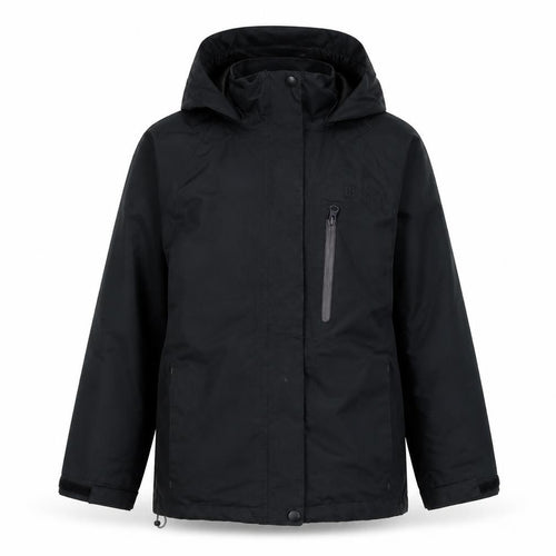Hi Gear Boys Black Parka Jacket 9-10 Years Hooded Waterproof