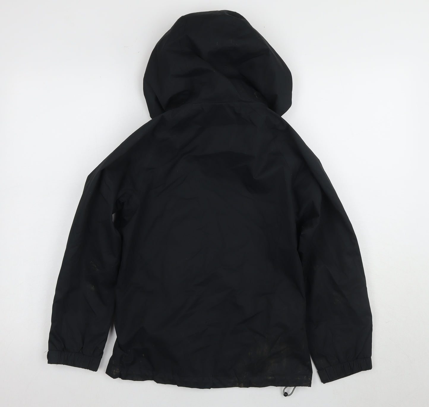 Hi Gear Boys Black Parka Jacket 9-10 Years Hooded Waterproof