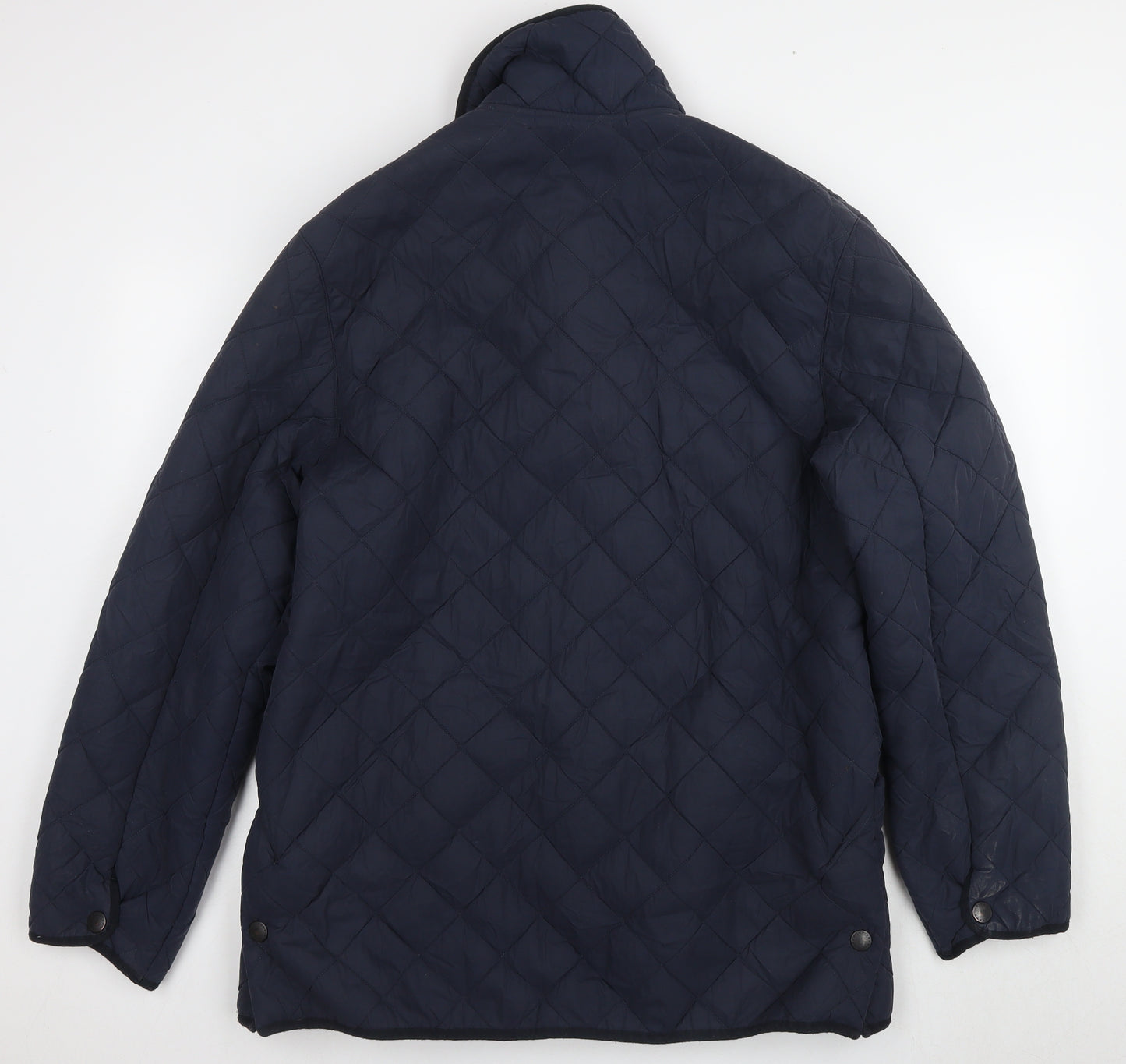 Barbour Men's Blue Quilted Jacket L - Classic Casual