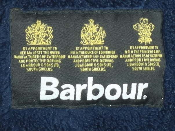 Barbour Men's Blue Quilted Jacket L - Classic Casual