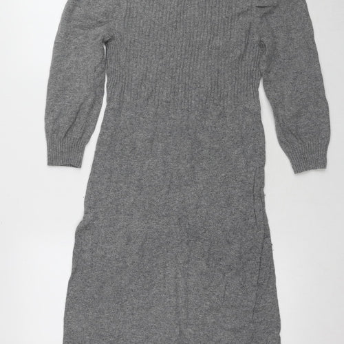 Monsoon Grey Jumper Dress Women’s Small