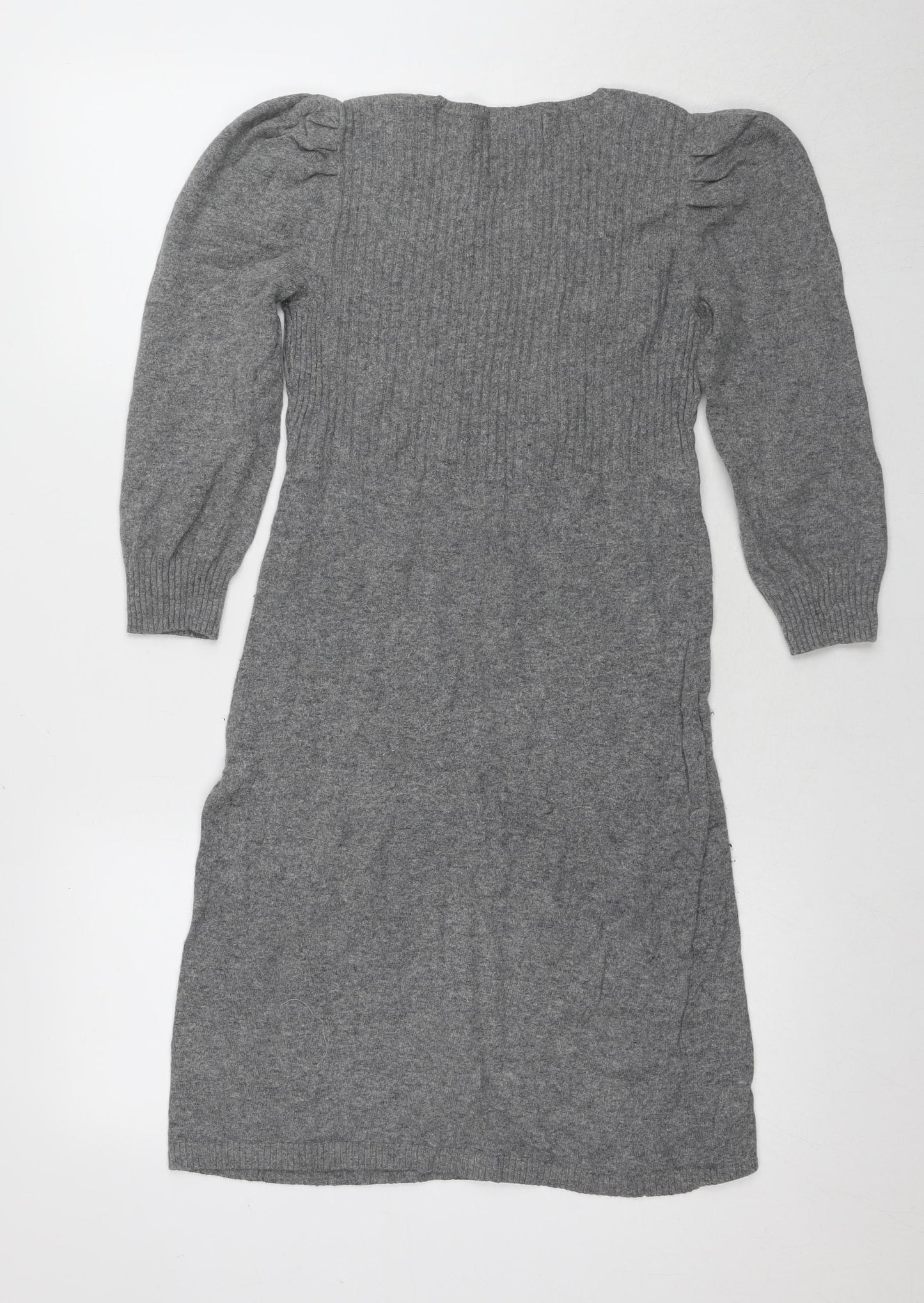 Monsoon Grey Jumper Dress Women’s Small