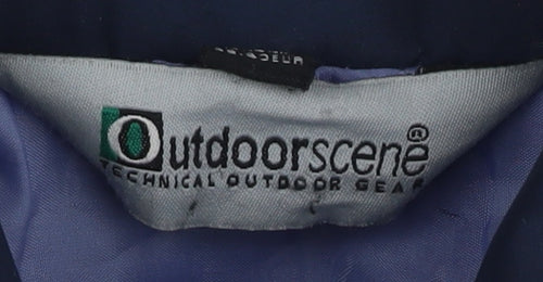 Outdoorscene Women's Purple Waterproof Jacket Size 12-14