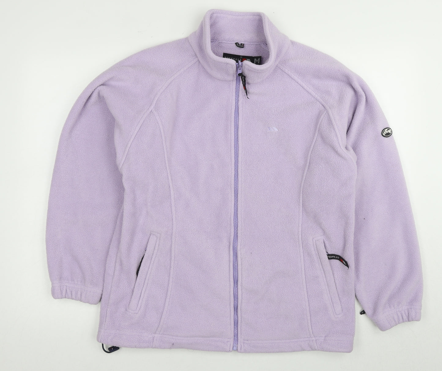 Trespass Women's Purple Fleece Jacket Size M