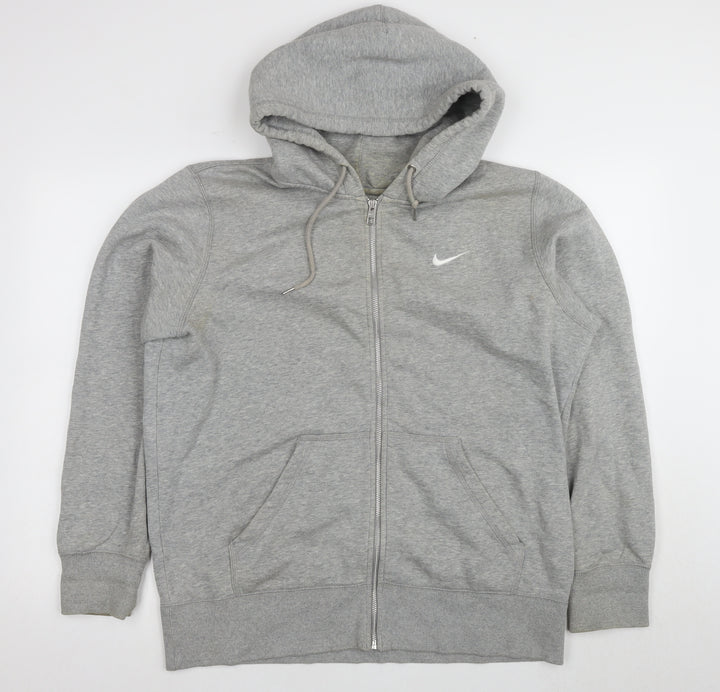Nike Men's Grey Full Zip Hoodie 7XL