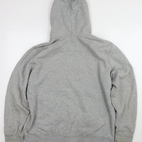 Nike Men's Grey Full Zip Hoodie 7XL