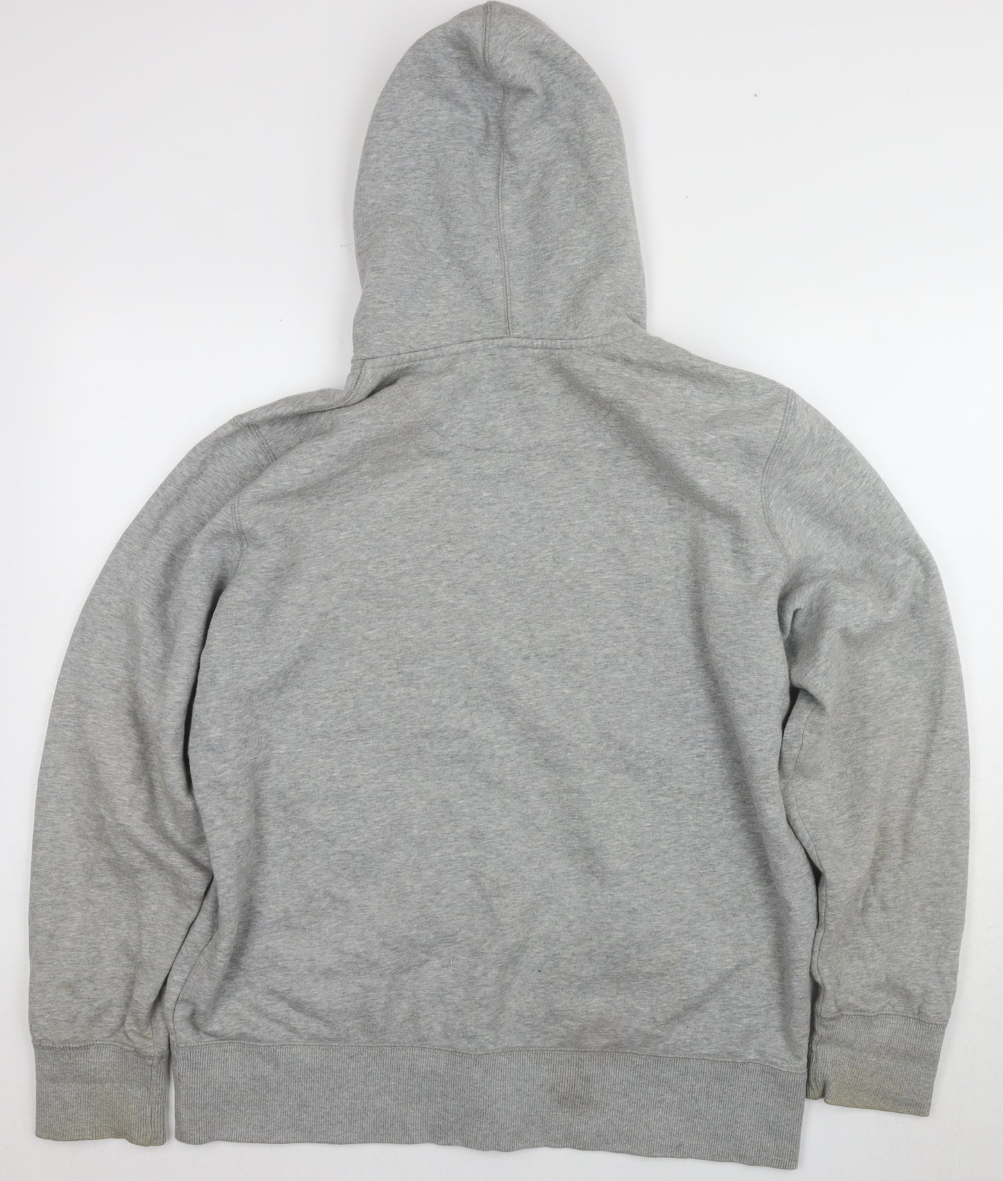 Nike Men's Grey Full Zip Hoodie 7XL