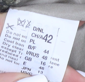 Gerry Weber Women's Beige Floral Short Blazer, Size 16