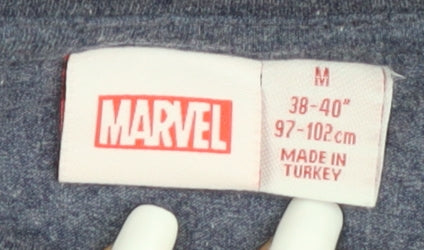 Marvel Men’s Blue Captain America T-Shirt M