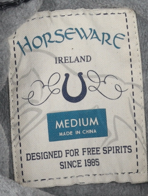 Horseware Men's Black & Grey Windbreaker Jacket M