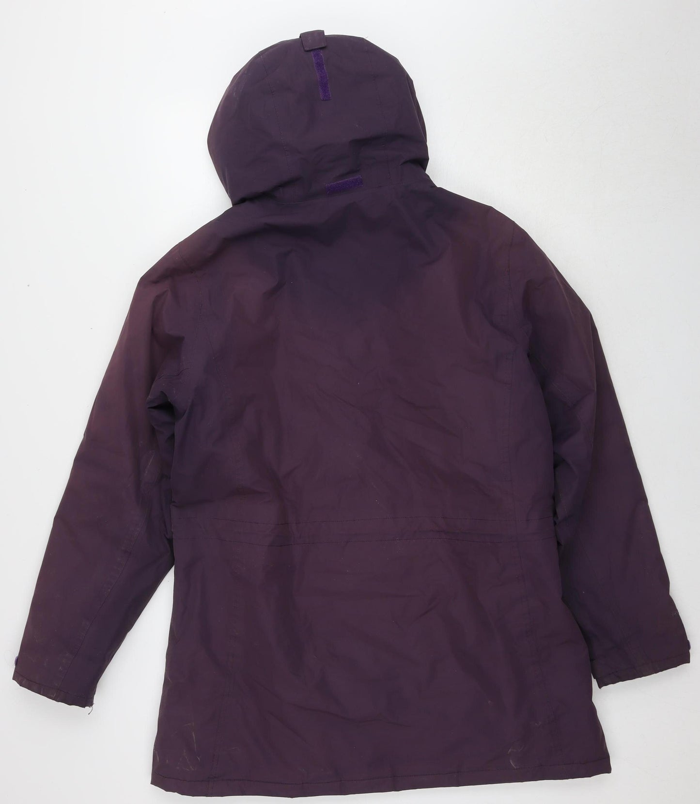 Regatta Women's Purple Waterproof Rain Jacket, Size 18