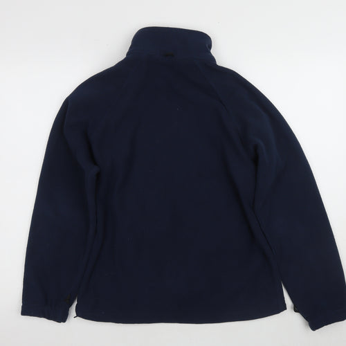 Hi Gear Women's Blue Fleece Jacket Size 12 Regular Fit