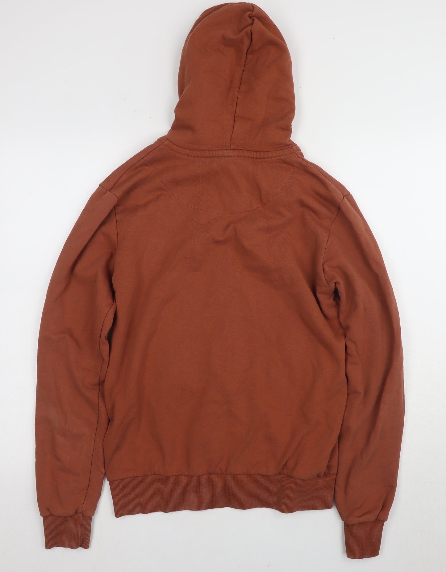 Criminal Damage Men's Brown Full Zip Hoodie Size S