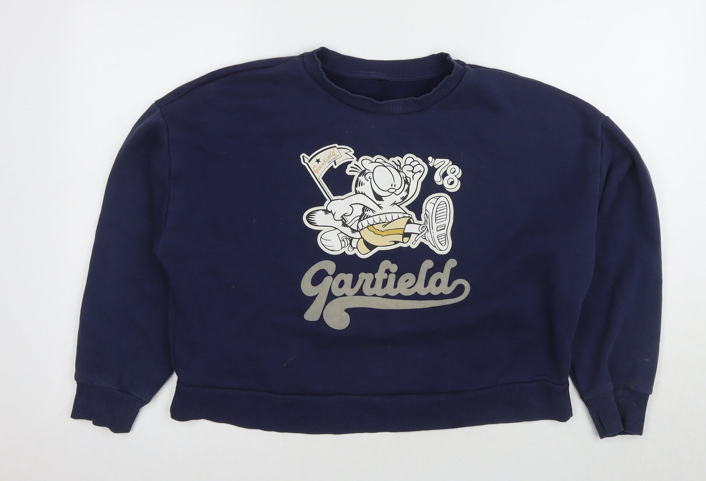 George Women's Blue Garfield S Sweatshirt
