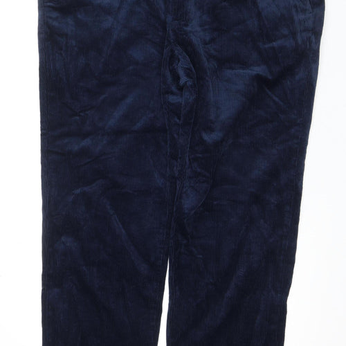 Marks and Spencer Men's Blue Corduroy Trousers 42