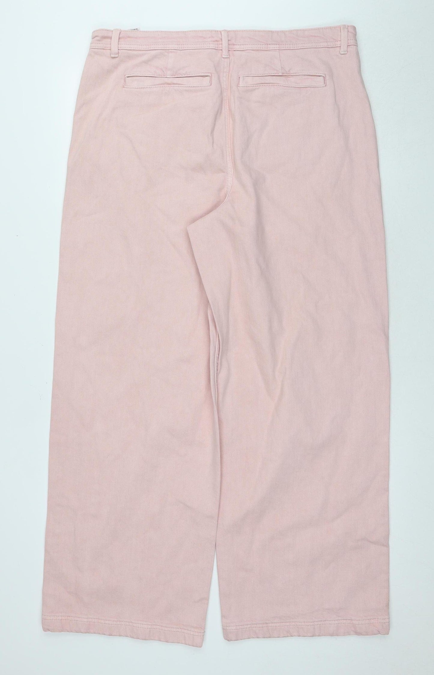 Marks and Spencer Women's Pink Straight Jeans Size 16