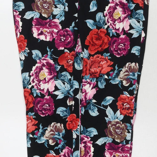 Chico's Women's Multicoloured Floral Jeggings Size 10