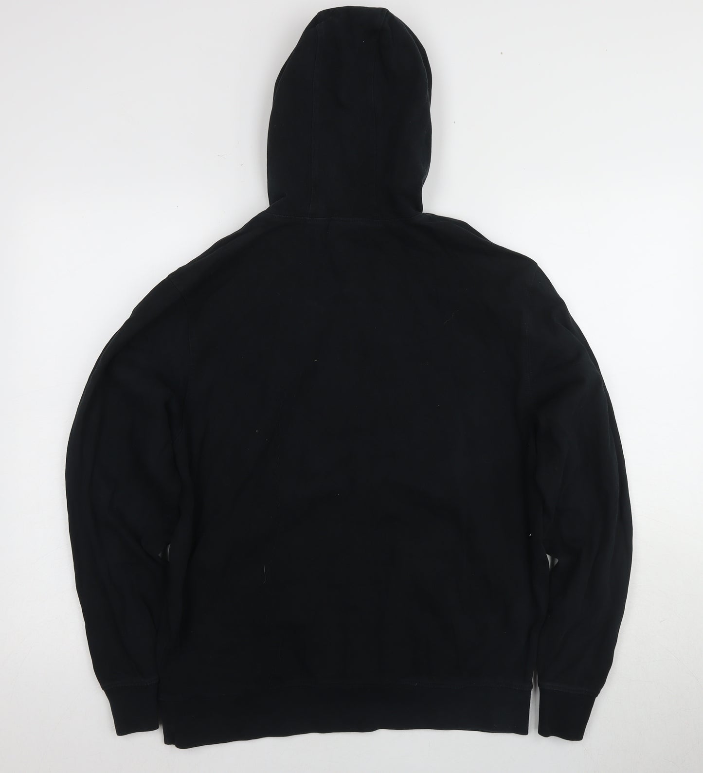 Lonsdale Men's Black Pullover Hoodie Medium