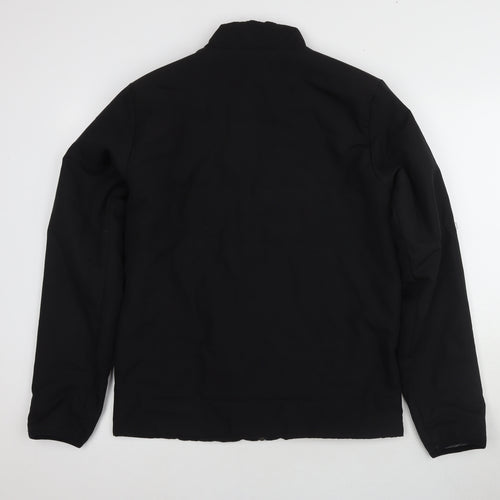 Decathlon Men's Black Bomber Jacket, UK 18, Regular Fit