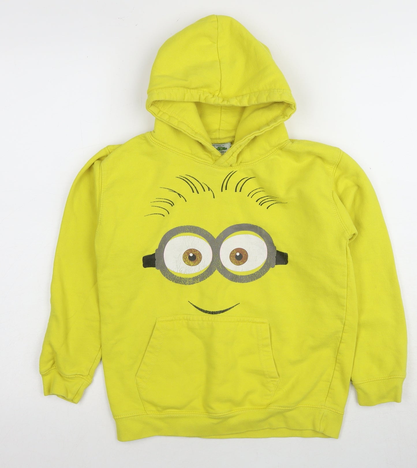 Despicable Me Minions Boys Yellow Pullover Hoodie 9-10 Years