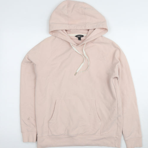 Bauken Women's Pink Hoodie, Size UK 10, Organic Cotton