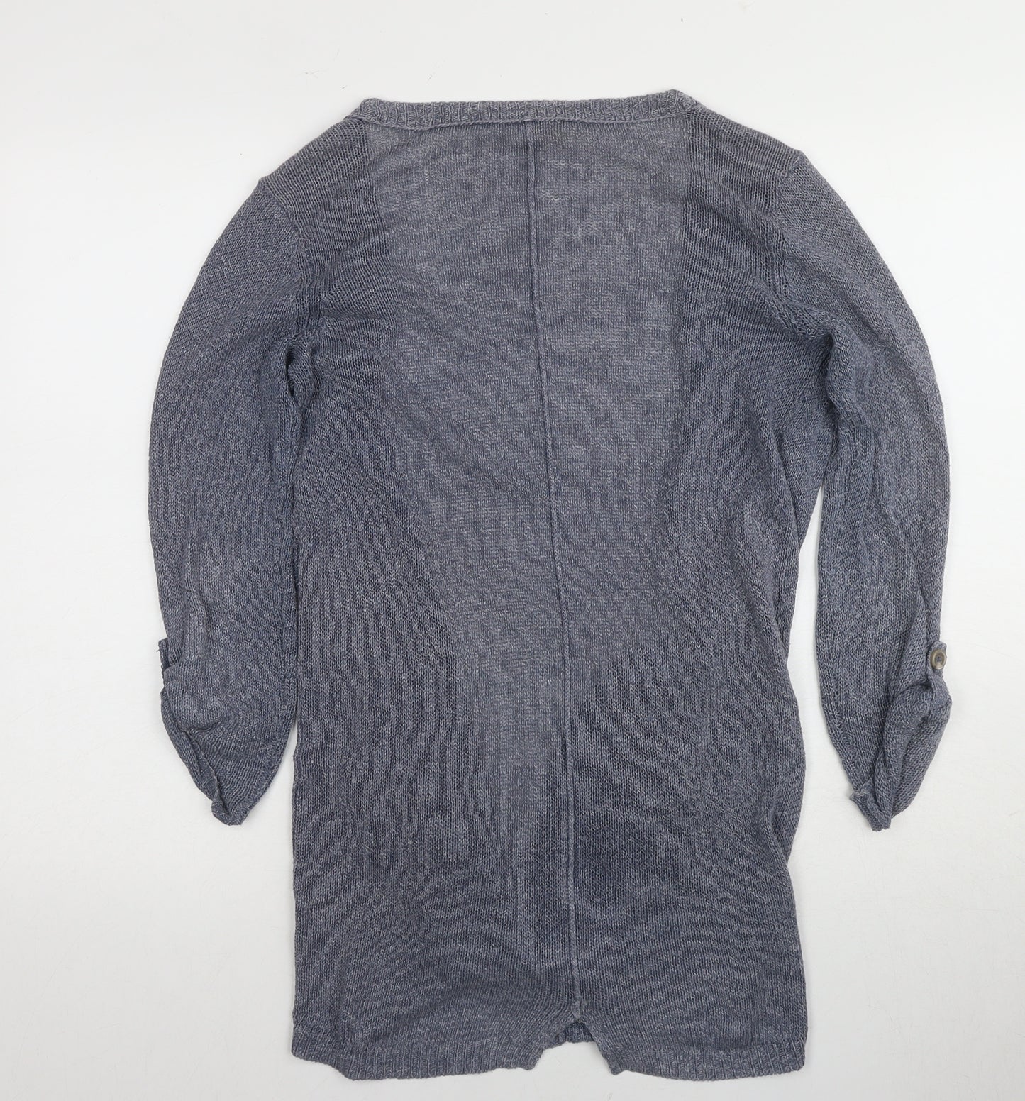 White Stuff Women's Grey V-Neck Cardigan Size 10