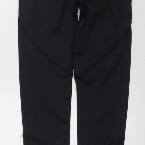 WORK OUT Women's Black Compression Leggings S