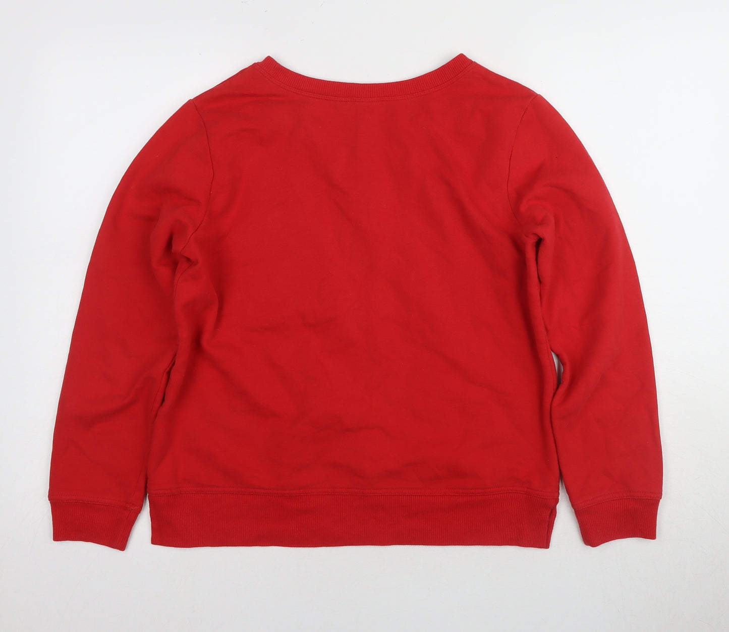 Gap Women's Red Pullover Sweatshirt M, Logo, Casual