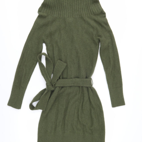 MODA International Women's Green Sweater Dress M