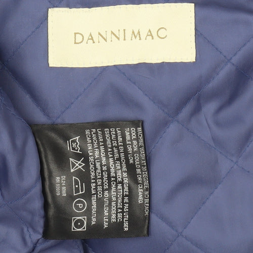 Dannimac Women's Blue Waterproof Rain Coat Jacket S