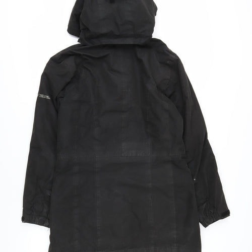 Trespass Men's Black Waterproof Parka Jacket Size S