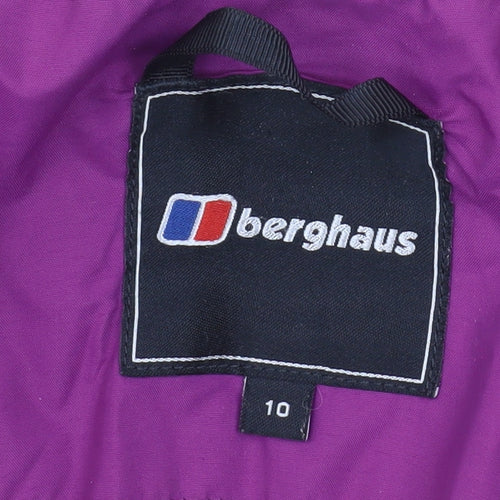 Berghaus Women's Purple Windbreaker Jacket Size 10